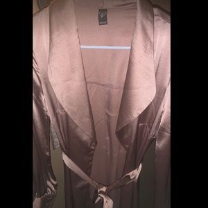 Rose Gold Trench Coat